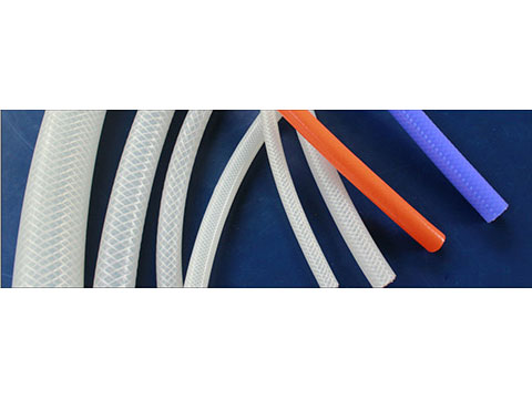 Silicone braided tube
